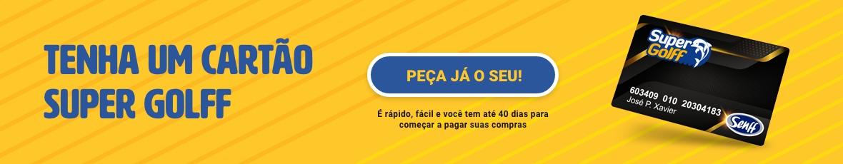 🎉🎉Mês de Aniversário Super Golff! 🎉🎉 Descontos imbatíveis para