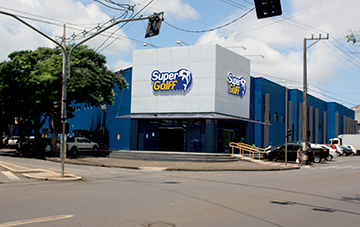 Trenzinho Refriko no mercado Super Golff - Saul Elkind - Londrina