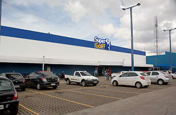 Trenzinho Refriko no mercado Super Golff - Saul Elkind - Londrina