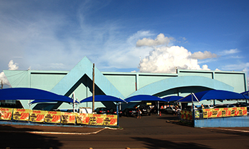 Trenzinho Refriko no mercado Super Golff - Saul Elkind - Londrina