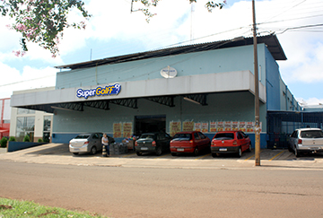 Trenzinho Refriko no mercado Super Golff - Saul Elkind - Londrina